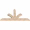 Ekena Millwork Richland Smooth Timber Gable Bracket, Douglas Fir, 72"W x 39"H x 3 1/2"D x 5 1/2"F, 13/12 Pitch GBW072X39X0406RIC00SDF - alternate 4